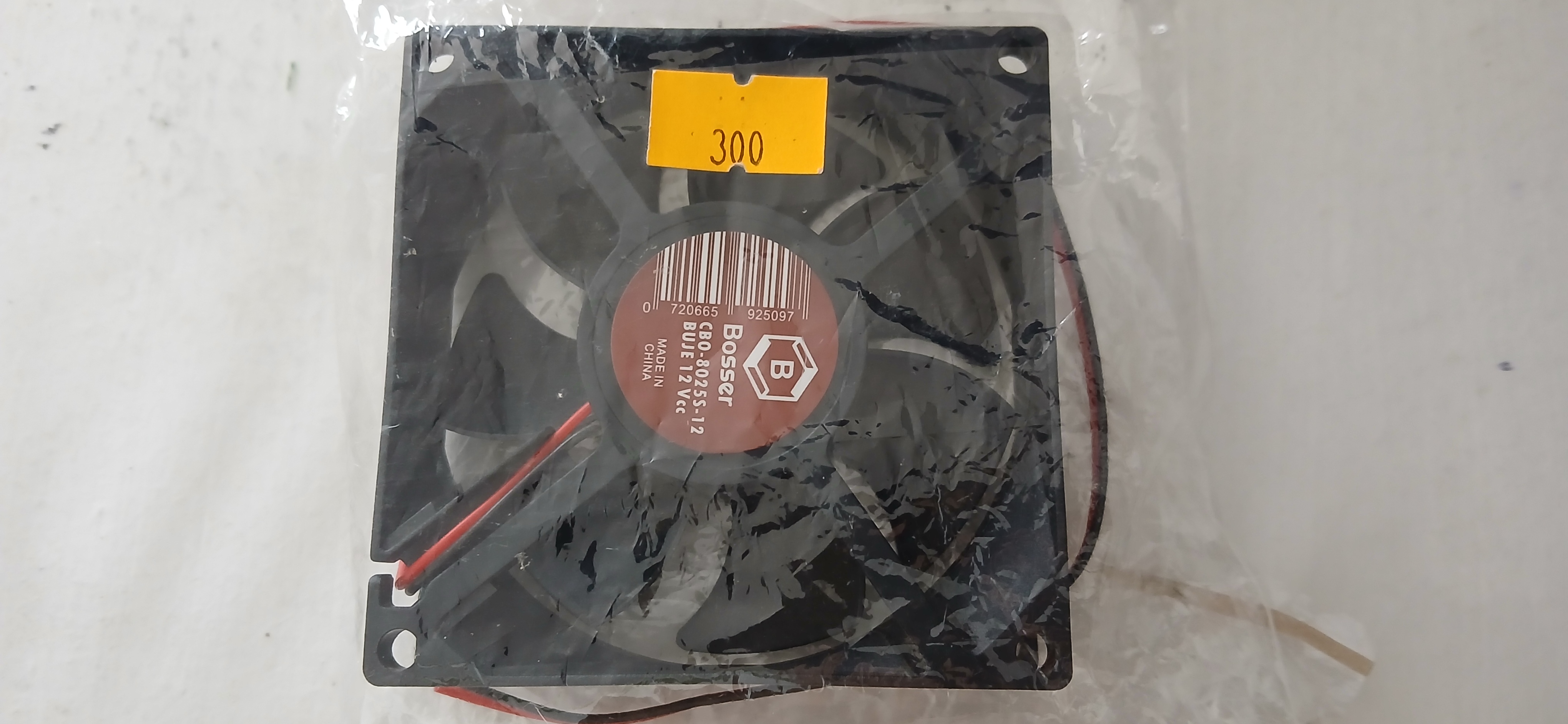 COOLER VENTILADOR BOSSER 80 X 25