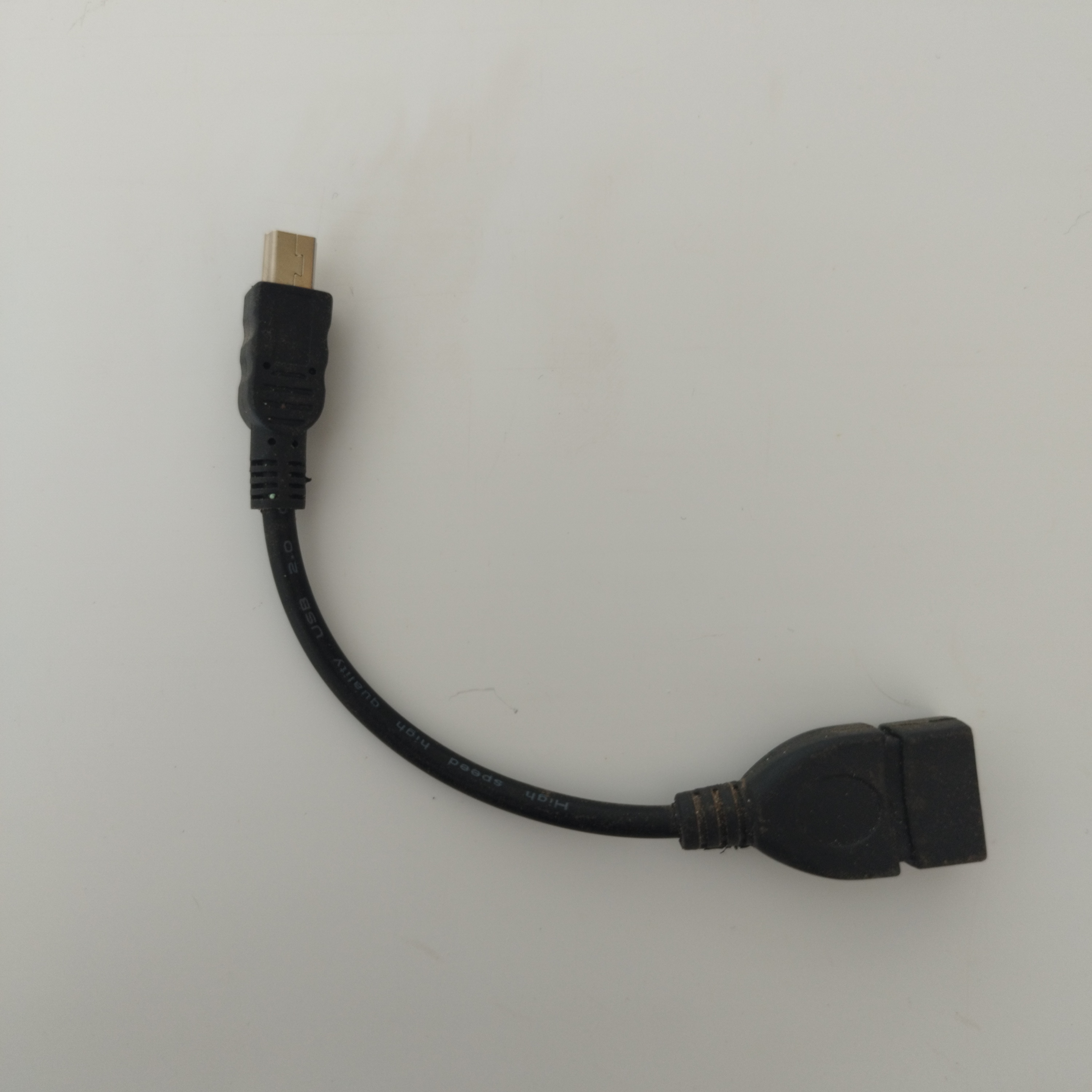 CABLE OTG USB MINI A USB H - NETMAK