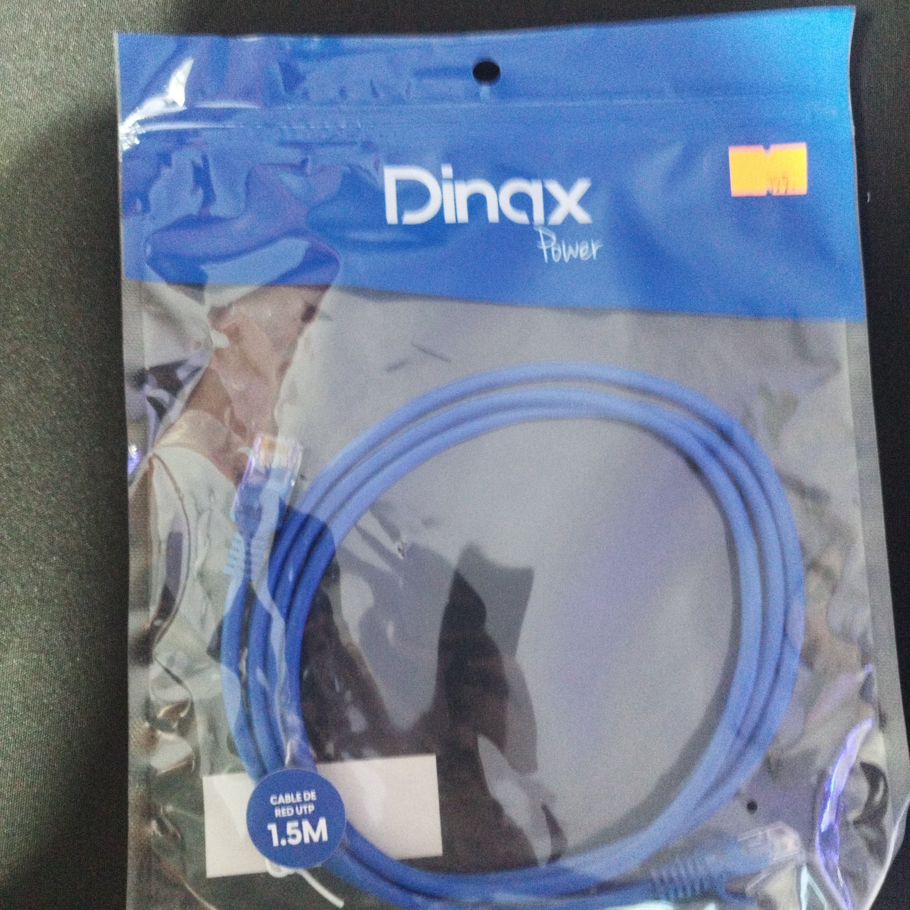 CABLE UTP PATCH CORD 1.5.M DINAX