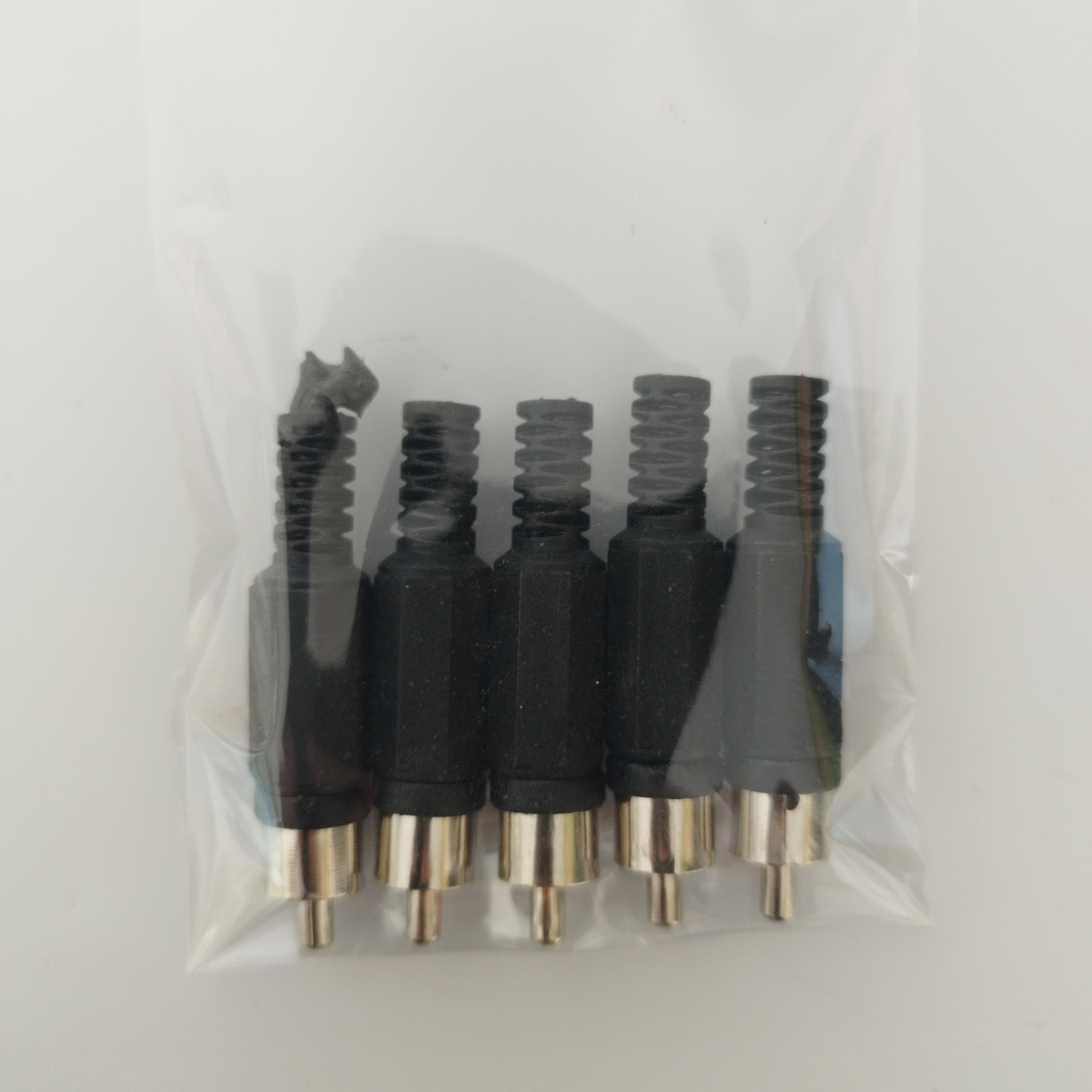 FICHA RCA PLASTICO NEGRO