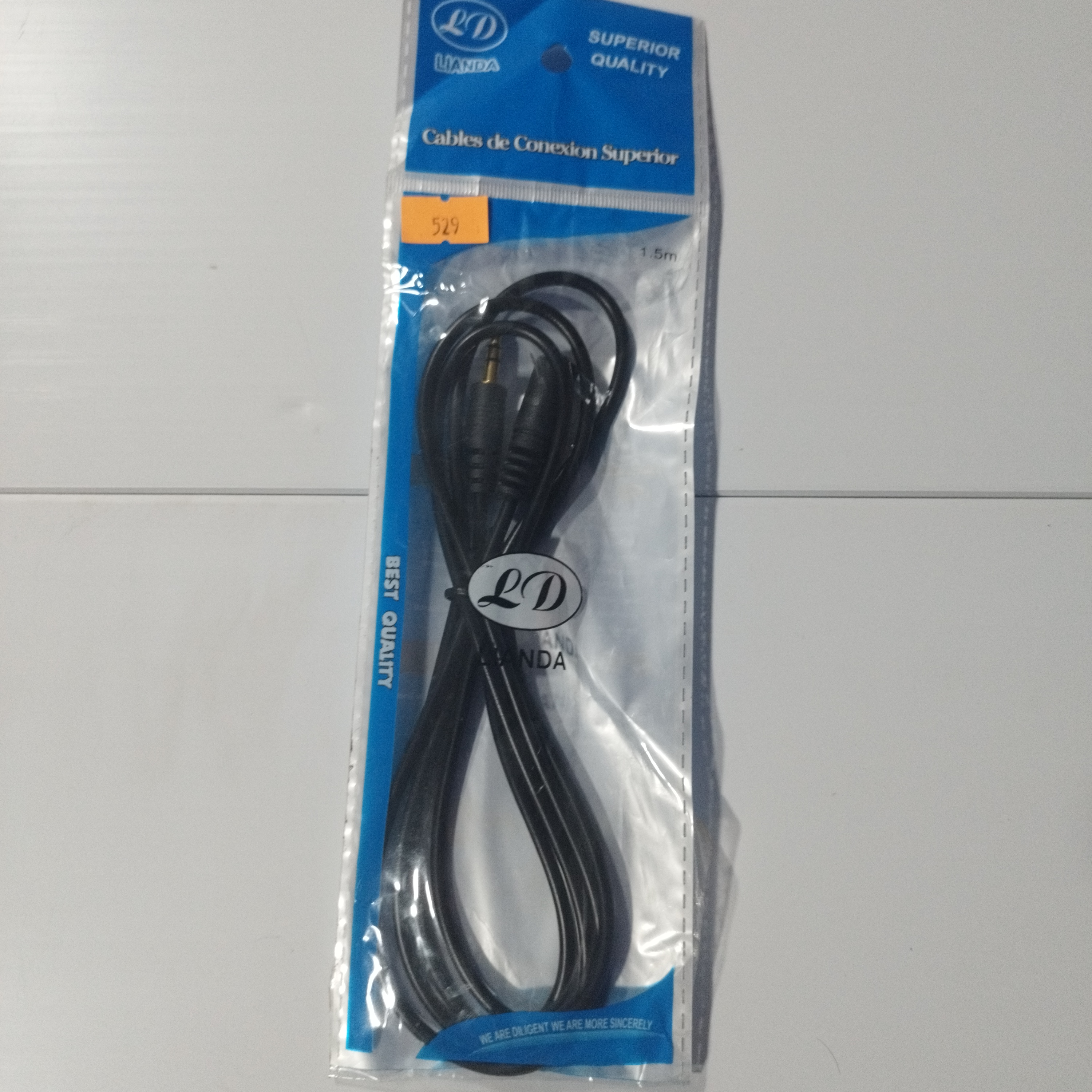 CABLE AUDIO PLUG M A PLUG H 1.5 MT REFORZADO