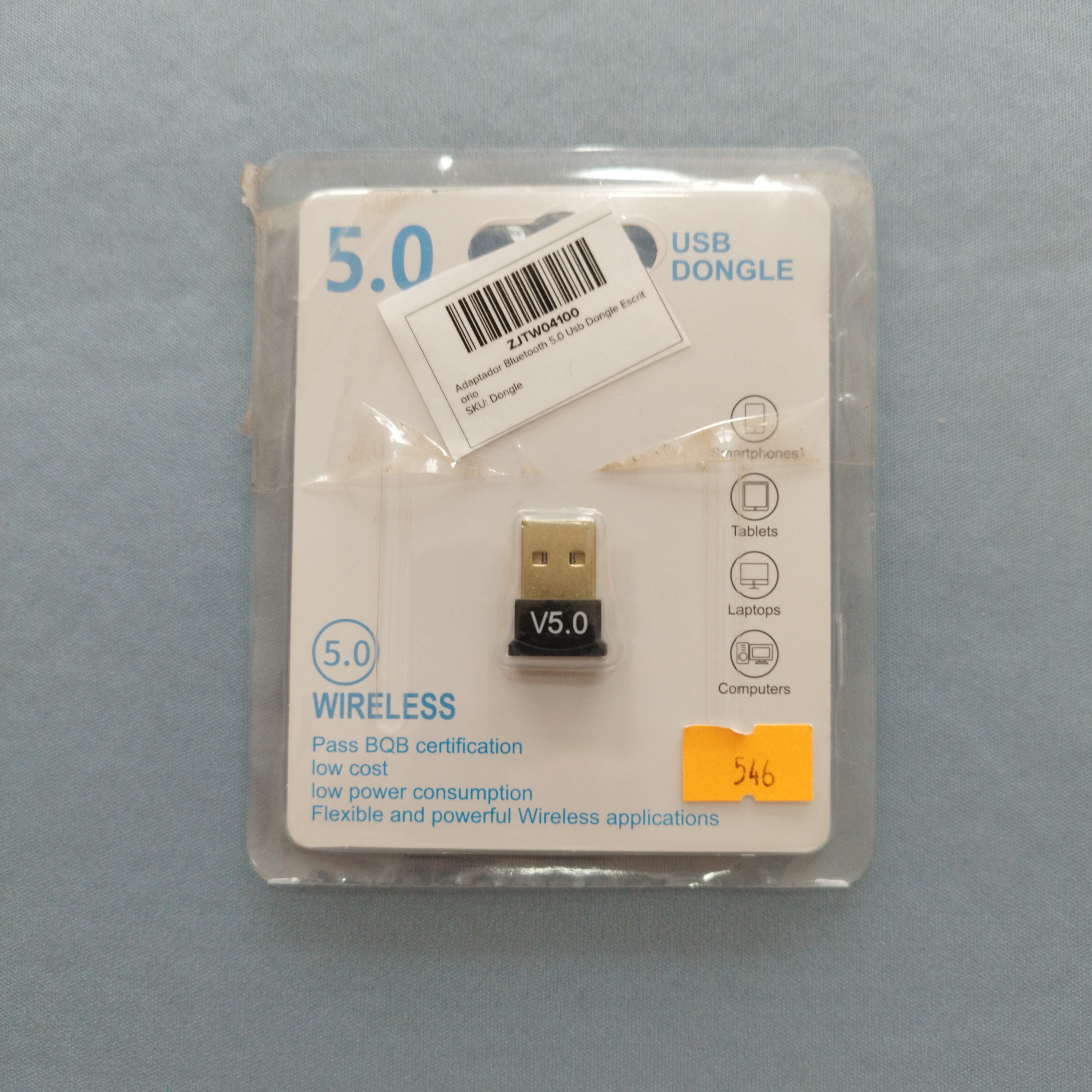 ADAPTADOR USB BLUETOOTH 5.0 PC/NOTEBOOK