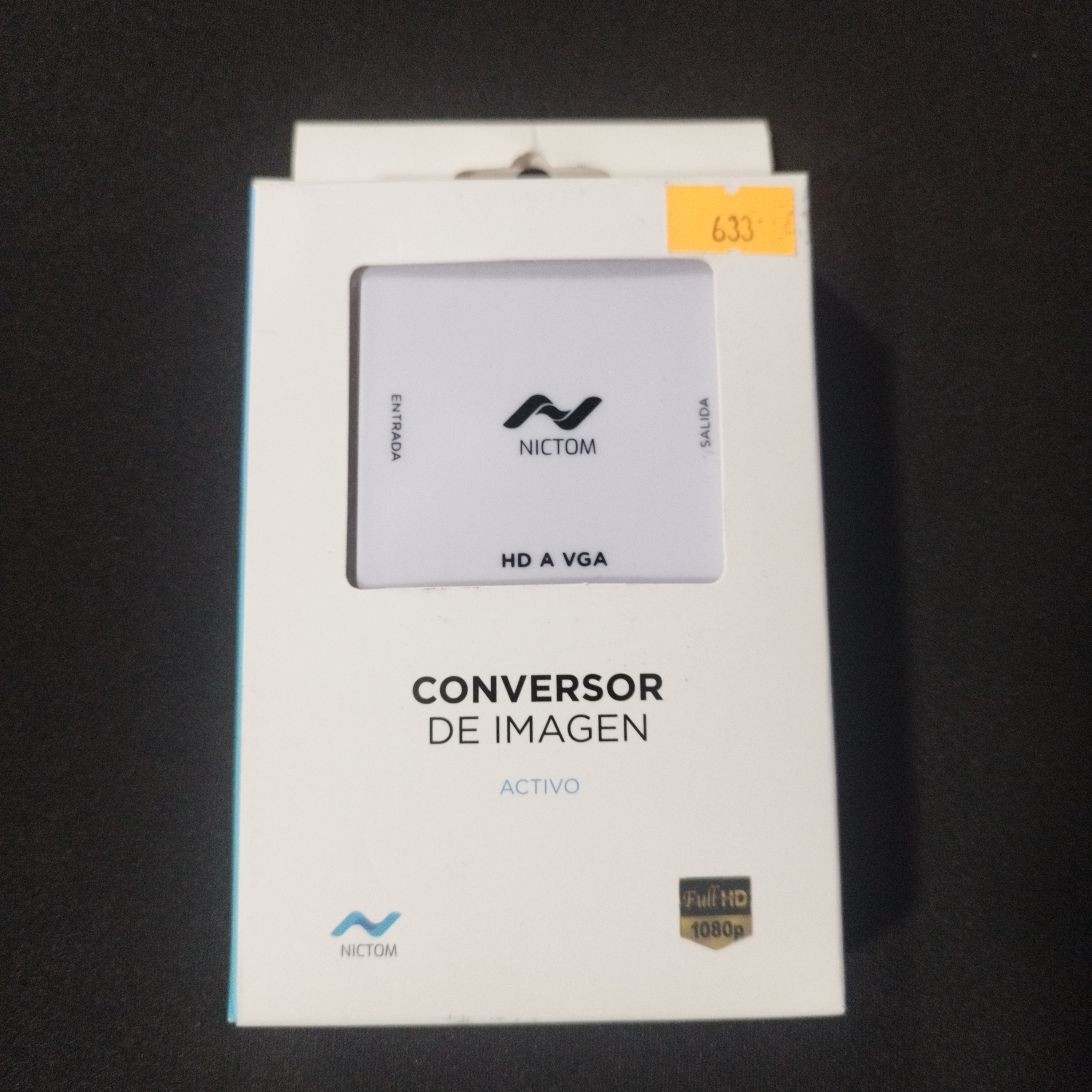 CONVERSOR HDMI A VGA NICTOM C/AUDIO 1080P