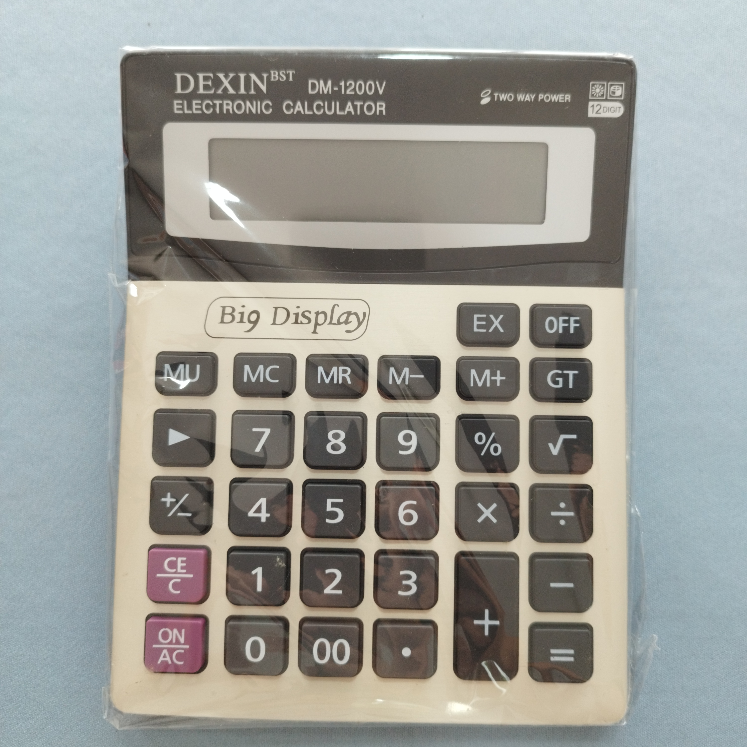 CALCULADORA DEXIN12D DM-1200V